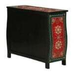 Hand Painted Solid Wood Chest Of Drawer - image 6