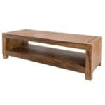 Solid Wood Capital Tv Unit Stone Color - image 4