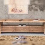 Solid Wood Indian Thar Tv unit
