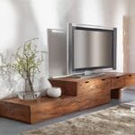 Solid Wood Widen Extendable Tv Unit