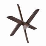 Solid Wood X Round Dining Set - image 5