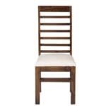 Solid Wood X Round Dining Set - image 3