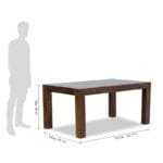 Solid Wood Romeo Dining Set A - image 7