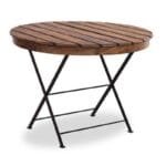 Solid Wood Garden Round Dining Set - image 3