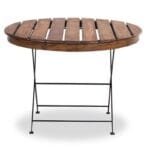 Solid Wood Garden Round Dining Set - image 5