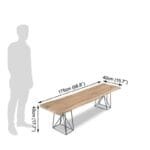 Solid Wood Indian Bare Dining Set - image 4