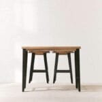 Solid Wood Breakfast Dining Table 2 Seater - image 2