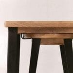 Solid Wood Breakfast Dining Table 2 Seater - image 5