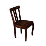 Solid Wood 4 Dining Chairs Set - image 2