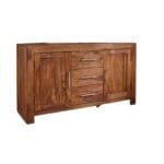 Solid Wood Sideboard Honey - image 3