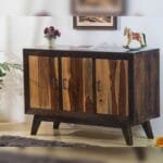 Solid Wood Eter Sideboard Walnut With Natural Color