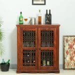 Stafford Solid Wood Bar Cabinet
