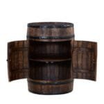 Norah Rio Solid Wood Bar Cabinet In Provincial Teak Finish - image 5