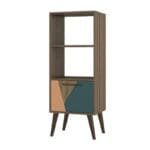 Display Unit Cum Book Shelf in Oak - image 2