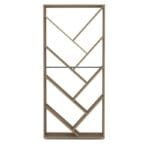 Book Shelf Cum Display Unit in Brown Finish - image 3
