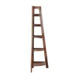 Display Unit Cum Corner Shelf In Honey Finish - image 4