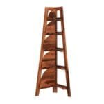 Display Unit Cum Corner Shelf In Honey Finish - image 6