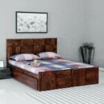 Bergen Solid Wood Queen Size Bed - image 2