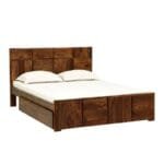 Bergen Solid Wood Queen Size Bed - image 3
