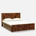 Bergen Solid Wood Queen Size Bed - image 6