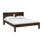 Solid Wood Bed in Provincial Teak Finish - image 4