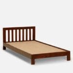 Orian Solid Wood Single Bed In Honey Oak Finish - image 2