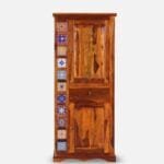 Siramika Solid Wood 1 Door Wardrobe - image 2