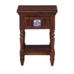 Mayur Solid Wood Capital Bedside Table - image 3