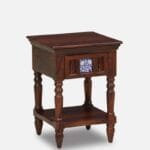 Mayur Solid Wood Capital Bedside Table - image 2