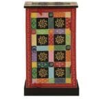 Ethan Solid Wood Hand-Painted Bedside Table - image 3