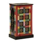 Ethan Solid Wood Hand-Painted Bedside Table - image 4