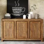 Solid Wood Voted Sideboard 3 Door Grand