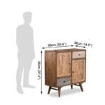 Solid Wood Indian Sideboard - image 3