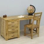 desk solid mango wood Loft style