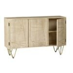 3 Door Large Light Mango Sideboard - image 4