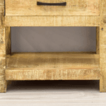 Bedside table solid mango wood - image 2