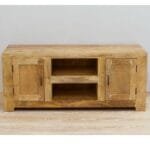 TV commode solid mango wood