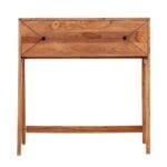 Solid Wood Study Table Honey Osk - image 2