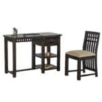 Solid Sheesham Wood Kuber Study Table Walnut - image 2