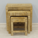 Stool Solid Mango Wood - image 3