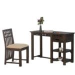 Solid Sheesham Wood Kuber Study Table Walnut - image 3