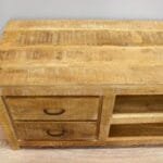 TV chest of drawers mango wood - image 6