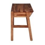 Alexa Solidwood Study Table With 2 Drawer In Walnut Color - image 3