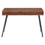 Madrid Solidwood Study Table Walnut Color - image 5