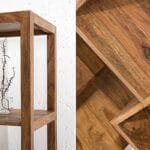 Solid Wood Cube Geo Bookshelves - image 4