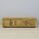 TV cabinet solid mango wood