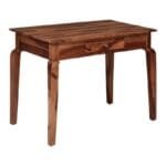 Alina Solid Wood Study Table With 1 Drawer In Walnut Color - image 3