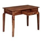 Alina Solid Wood Study Table With 1 Drawer In Walnut Color - image 6