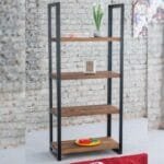 Solid Wood Indiana Mocha Bookshelves