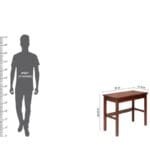 Trey Stora Walnut Solid Wood Study Table - image 6